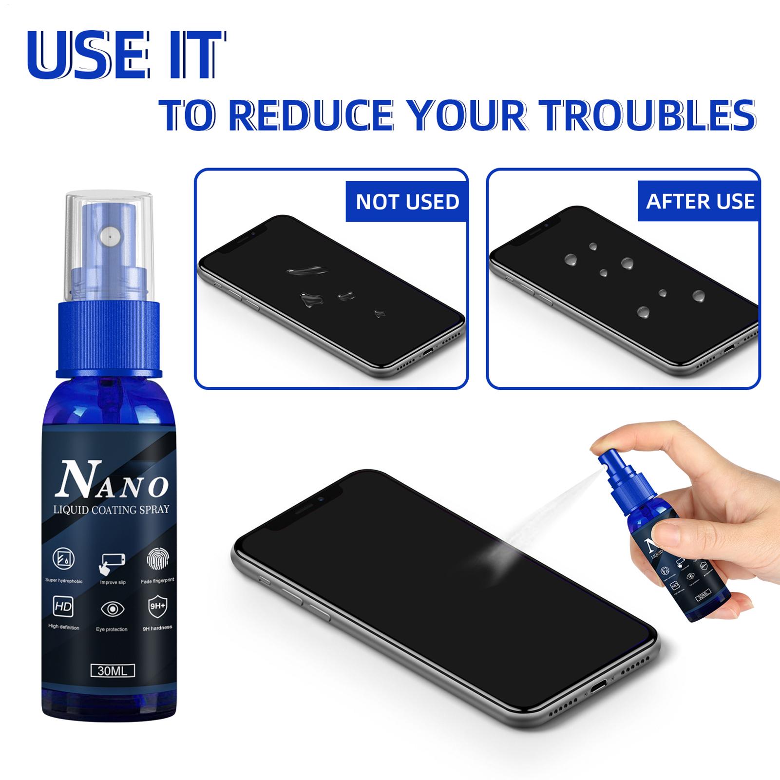 30ml Anti-Scratch Coating Prot - Oleophobic Coating Spray บทวิจารณ์และราคา