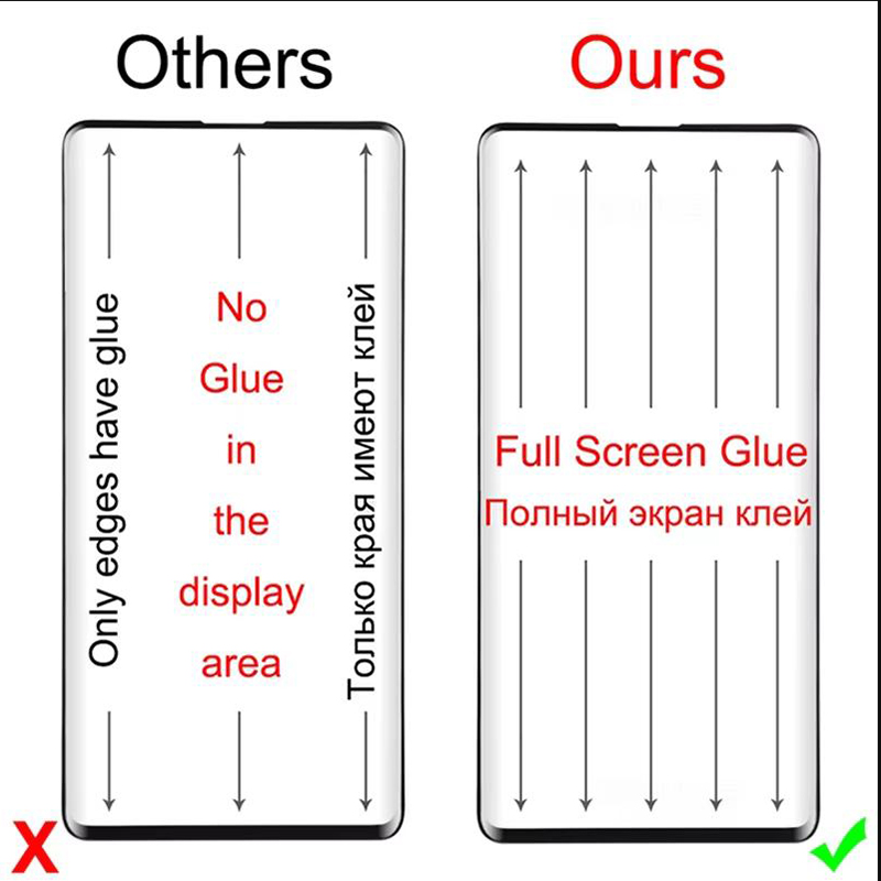 Full Glue Tempered Glass For X - Screen Alignment Tool บทวิจารณ์และราคา