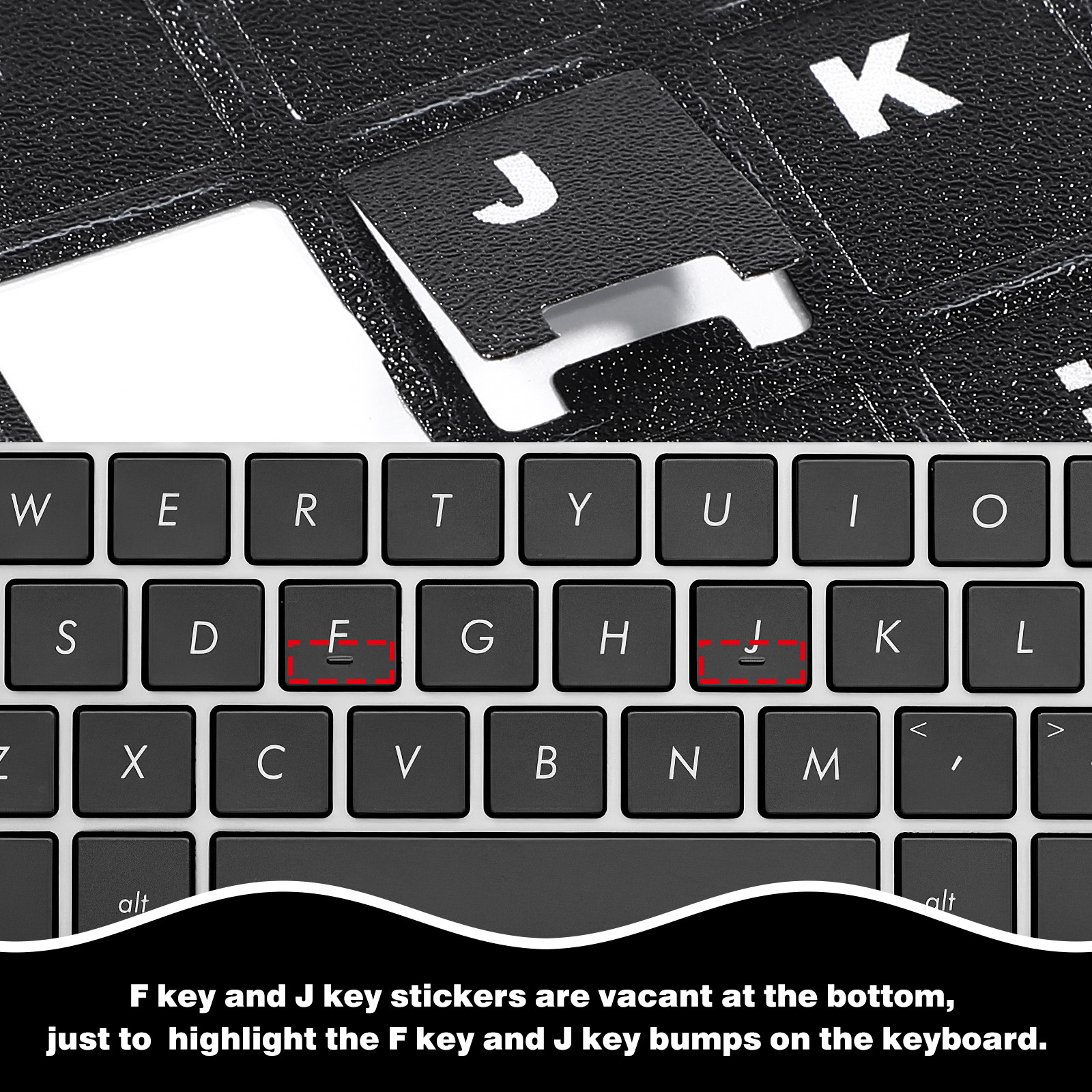 10 Sheets English Keyboard Let - Dust Removal Sticker บทวิจารณ์และราคา