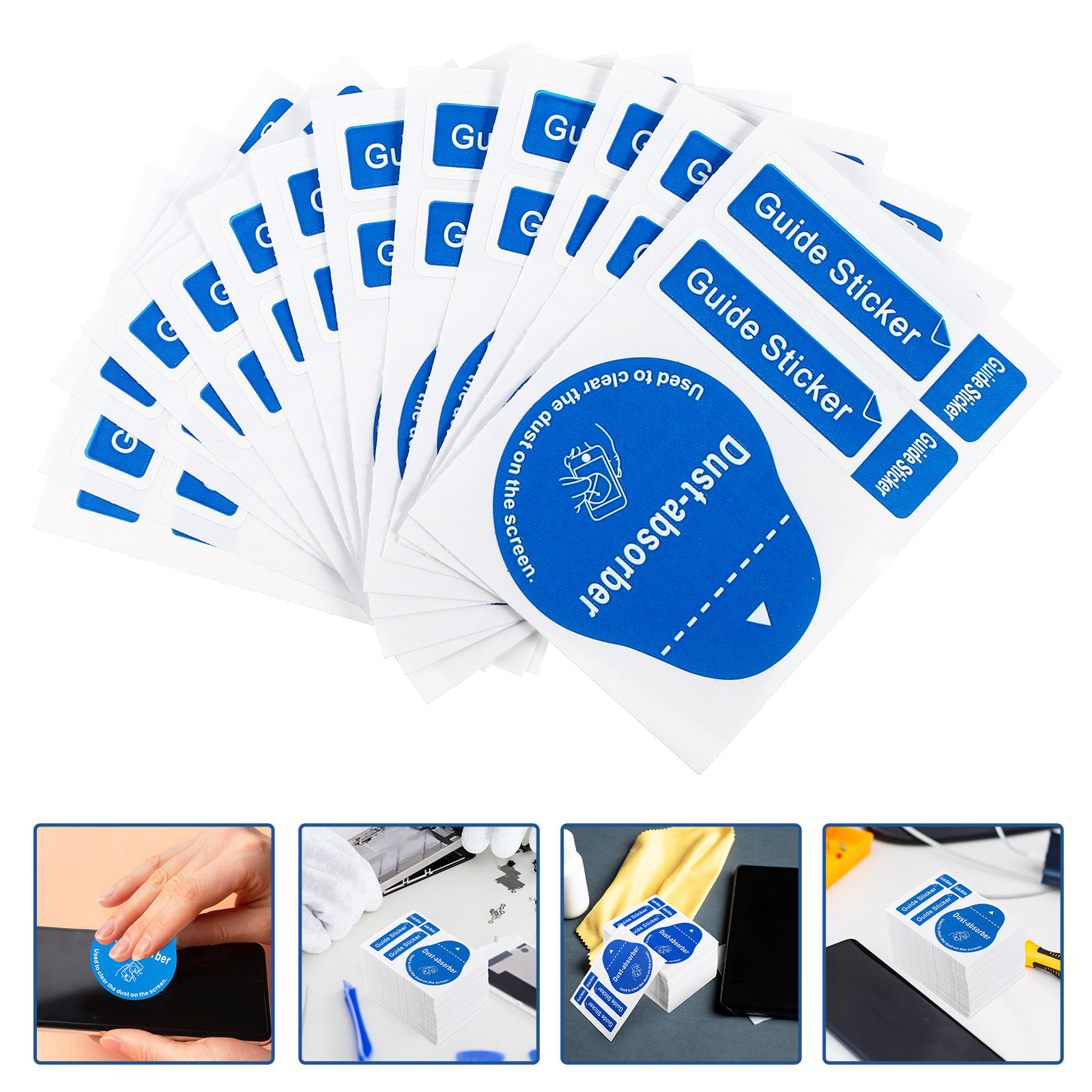 200pcs LCD Screen Dust Removal - Dust Removal Sticker บทวิจารณ์และราคา
