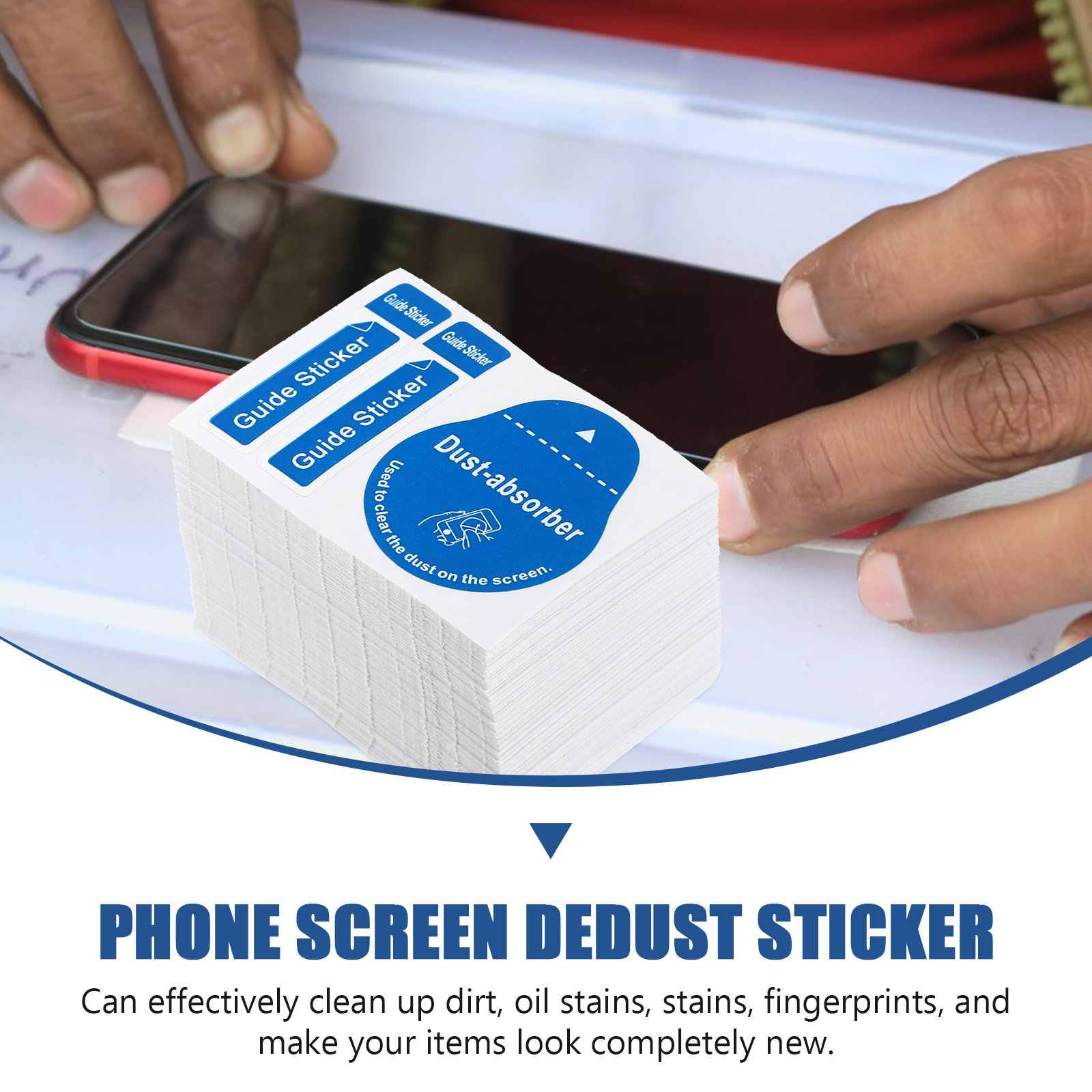 200pcs LCD Screen Dust Removal - Dust Removal Sticker บทวิจารณ์และราคา