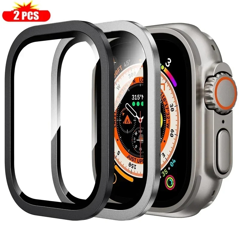 2PCS Tempered Glass for Apple  - Smartwatch Screen Film บทวิจารณ์และราคา