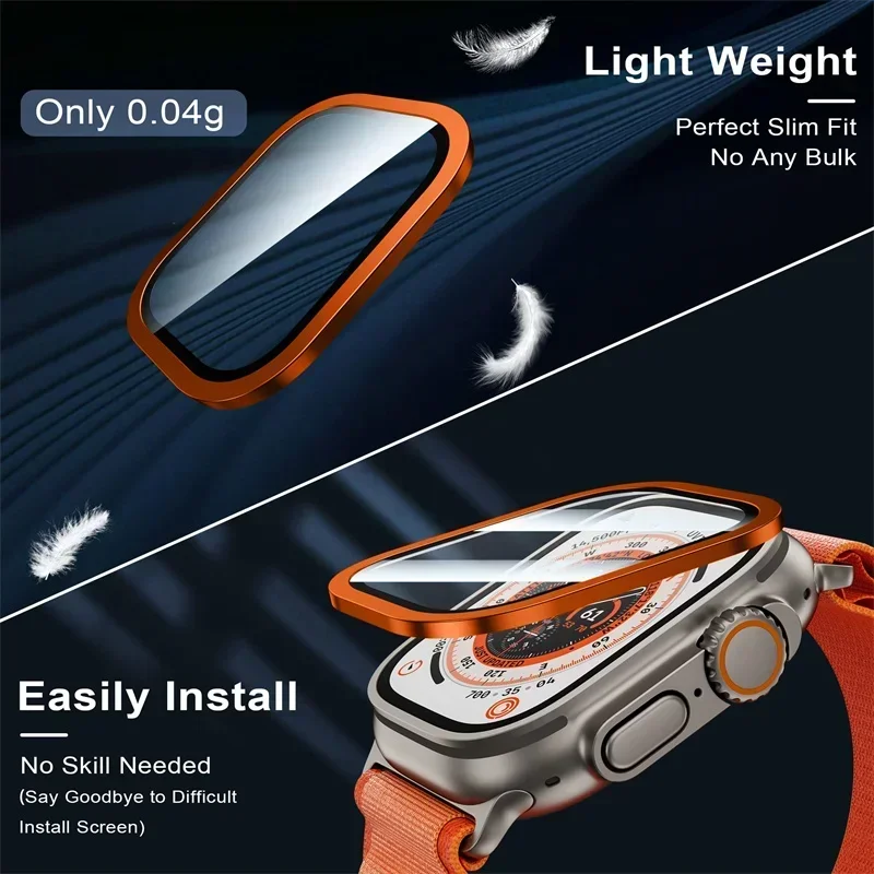 2PCS Tempered Glass for Apple  - Smartwatch Screen Film บทวิจารณ์และราคา