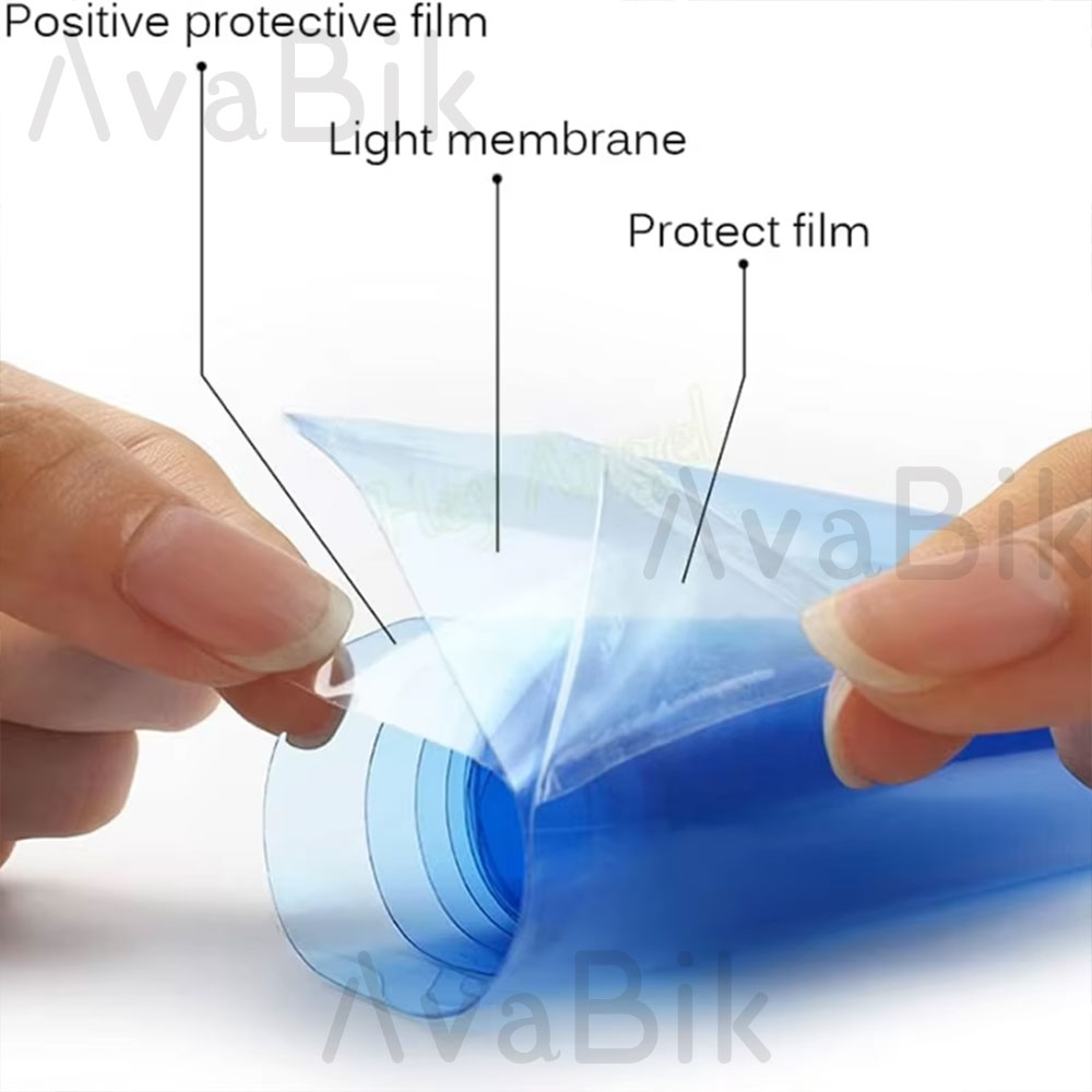 30CM Car Headlight Blue Tint F - Anti Blue Light Film บทวิจารณ์และราคา