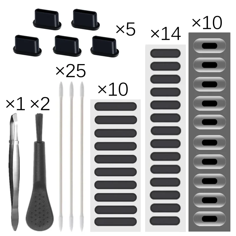 Universal Dust Plug Mobile Pho - Dust Removal Sticker บทวิจารณ์และราคา
